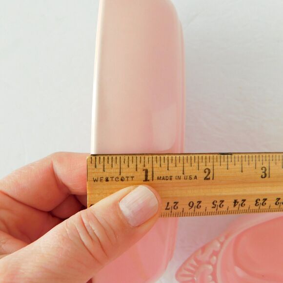 Miramar of California USA Pottery Pink Dishes Lot of 3 Vintage MCM Serving Candy - Picture 12 of 13